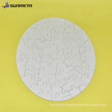 Direct Factory Hot Selling Paper Custom Sublimation Blank Round Jigsaw Puzzle